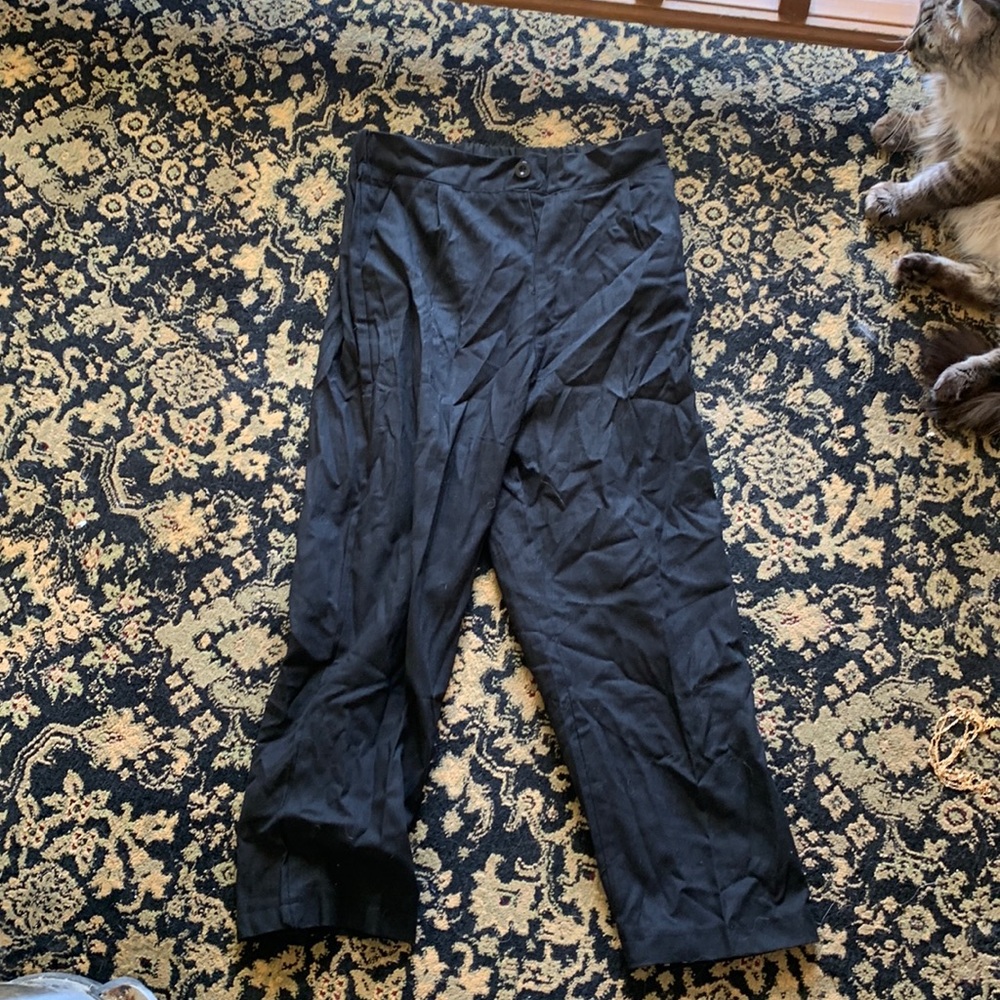 NWT xl straight black pants
